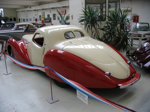 Delahaye 135 MS Coupe Pourtout Aerodynamic